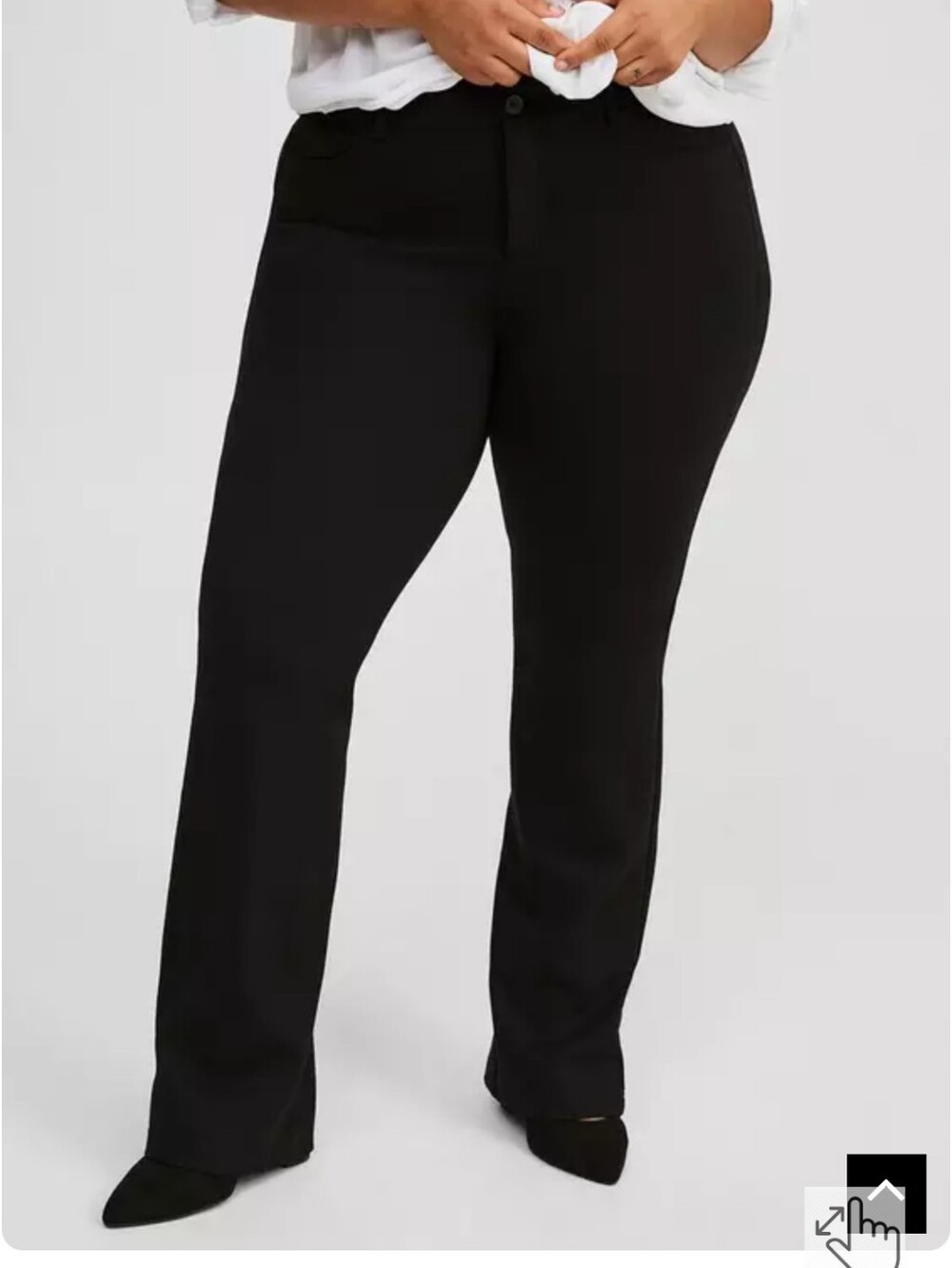 TORRID Studio Bombshell Boot Luxe Ponte High Rise Pant - Women's Size 24 Tall